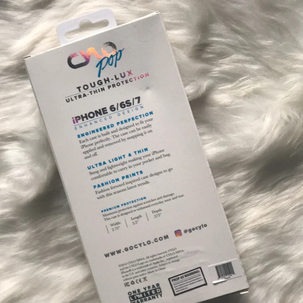 Cylo Pop Kiss Me iPhone 8 Regular Case. NEW!